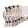 Star Blanket Soft Flannel Bed Blanket Production Source in West Texas