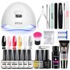 Mobray Manicure Set Professional Full Acrylic Nail Kit Set For Nail Gel Nails Complete Kit Nail Extension Polygels Set