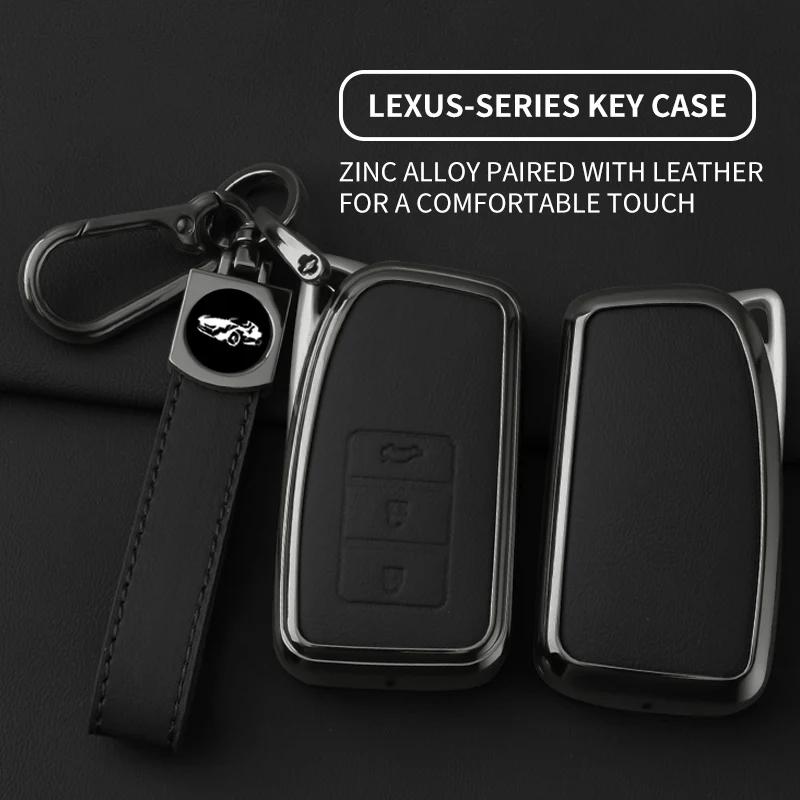 Interior Mouldings Car Alloy Key Case Cover For Lexus NX IS RX ES GX LX LS UX GS 200 260 300 350 NX200 NX300 RX350 ES300 Keychai