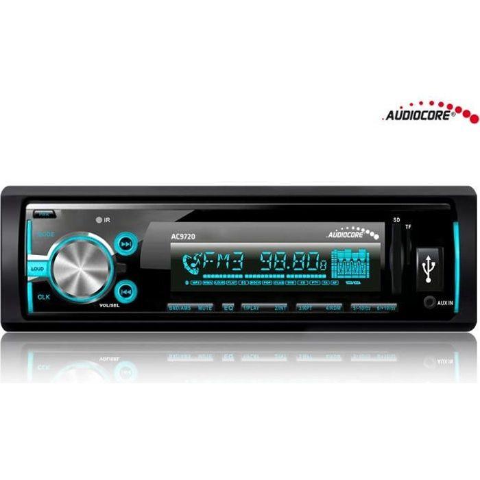 Autoradio - Audiocore - AC9720 - Bluetooth - 25W X 4 - 1 DIN