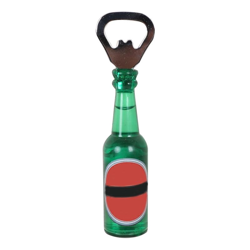 Creative Bottle Openers Beer Whiskey Corkscrews Magnetic Refrigerator Sticker Decors PP Material for Home Kitchen To