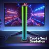 USB светодиодная панель RGB с изменяющимся цветом подсветки телевизора, пульт дистанционного управления, симфония, атмосфера, световые полосы, музыкальный ритм, фоновая лампа, декор