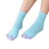 Women's Cotton Five-fingered Socks  And Winter Candy Color Medium Tube Socks Five-toed Socks Split-toe Socks