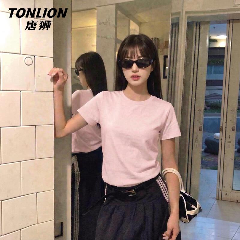 Женская охлаждающая облегающая футболка TonLion из Sorona