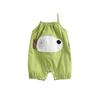 Baby Summer Cartoon Suspender Romper Onesie - Lightweight Newborn Clothes
