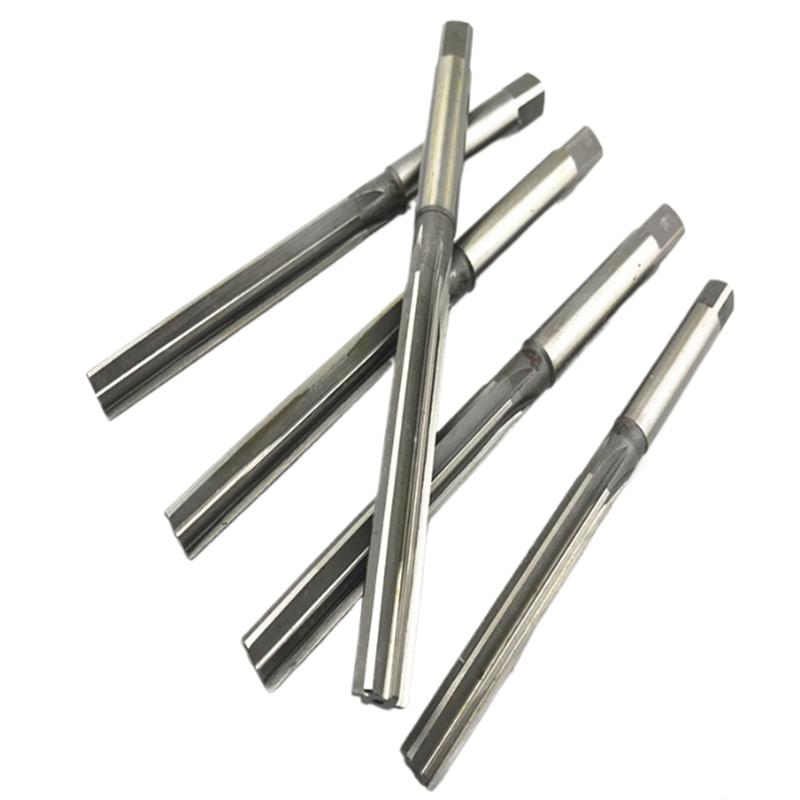 Развертка ручная американская H7 1/8 3/16 1/4 5/16 3/8 1/2 5/8 3/4, развертка с квадратным хвостовиком из быстрорежущей стали, используется для прецизионной резки отверстий