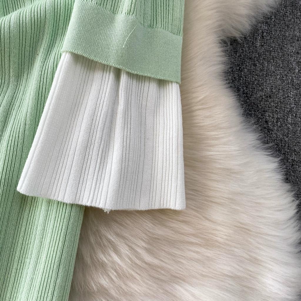 Autumn Winter Women V-neck Full Sleeve Knitted Pullover Sweater Party Long Maxi Mermaid Dresses