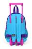 Рюкзак Minik Yuva Squeegee Фиолетовый Синий Розовый С Узором Сердца Два Отделения 24040