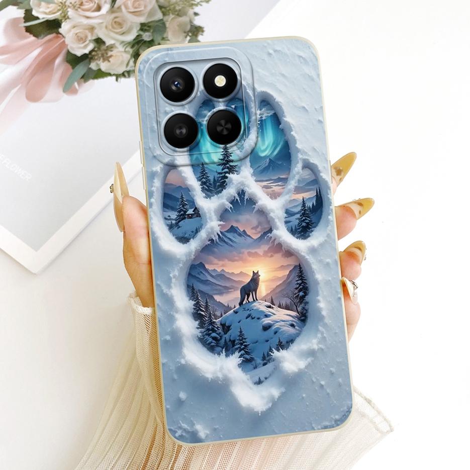Чехол для Honor 400 Smart 5G LGN-NX1 Милый Забавный Мультяшный Чехол Ударопрочный Чехол для Телефона Для Honor X7d 4G HonorX7d 5G Мягкие Fundas Сумки