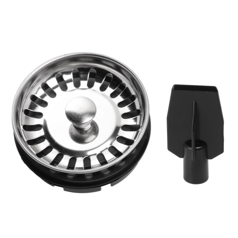 Removable Sink Drain Strainer Anti Clogging Food Waste Filter Drain Stopper Waste Disposal