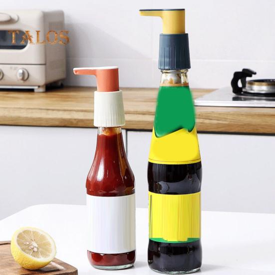 Бутылка-дозатор для устричного соуса, универсальный дозатор для масла, чили, томатов и соевого соуса, простая в использовании насадка для распределения соуса, кухонные принадлежности