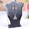 Creatively Display Jewelry Necklace Holder Earring Bust Mannequin Pendant Chain Organizer Stand Hanging Storing Shelf
