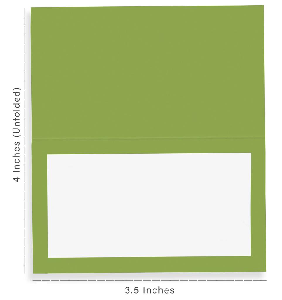 Inkdotpot Pack Of 24, Solid Tent Tables Place Cards For Table Setting For Wedding Thanksgiving- Christmas Holiday Wedding Name Escort Cards