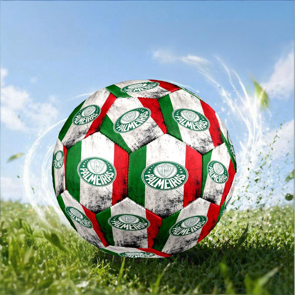 Fc Crest Design Printed Size 5 Soccer Balls, High-Quality, Anti-Slip, Protective Football, A Unique Gift , Birthdays, Christmas Gifts