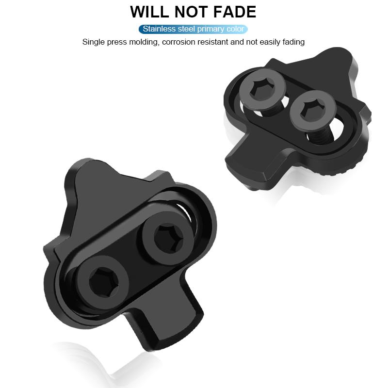 Bicycle Lock Pedal Plate Adapter Converter Mountain Bike Pedal SPD Shoes Copper Adapter Clamp Plate No Clip Eggbeater Lock