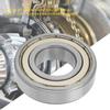 1pcs Metal Double Shielded Deep Groove Ball Bearings 30*62*16mm(6206 zz)