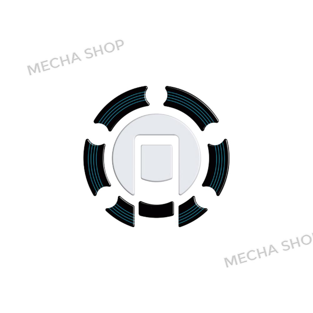 For MT-09 MT 09 Ice Storm MT09 2025 Tank Pad Motorcycle Accessories 3D Epoxy Resin Sticker Protection Kit