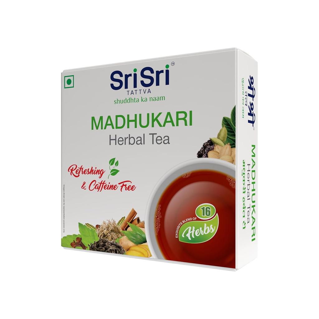 Sri Sri Tattva Madhukari Herbal Tea, 100g X Pack of 2