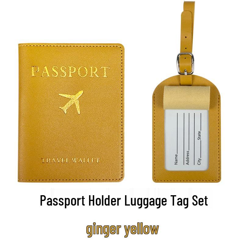 Cross-Border Luggage Tag & Passport Holder Set