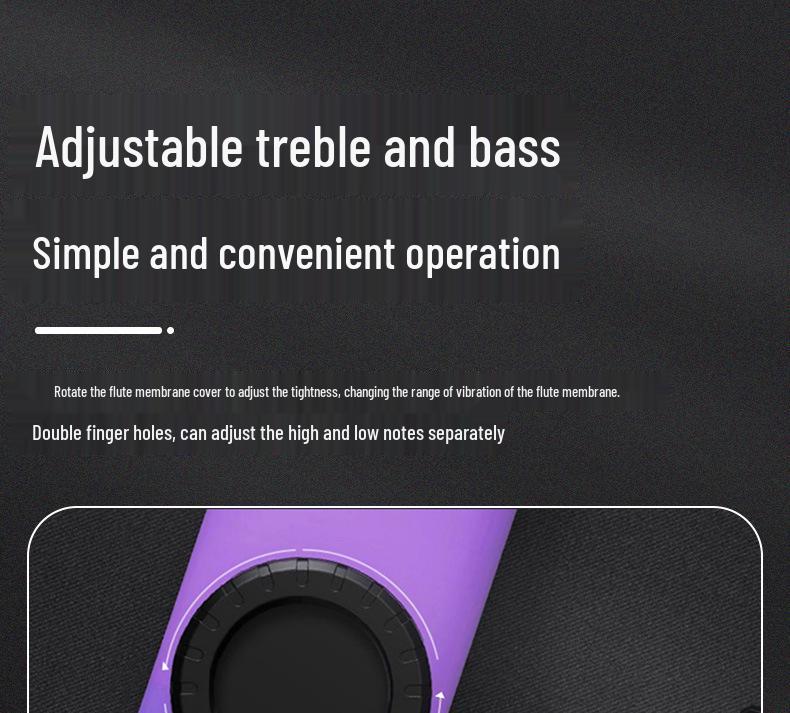 Concert-Level Dudu Flute: Professional Kazoo Instrument for Learning