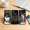 AAA Манга Дзюндзи Ито Покрытие Чехол Для Телефона Для Samsung S25,S24,S21,S22,S23,S30,Ultra,S20,Plus,Fe,Note,10,9,5G Черный Чехол