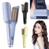 28 мм щипцы для завивки в форме яичного рулета с 3 регулируемыми температурами, бигуди для французских волн, быстрый нагрев, электрические щипцы для завивки волос, женские волнистые щипцы для завивки волос