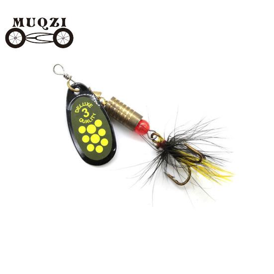 Портативные острые крючки, спиннер, вращающиеся искусственные приманки, рыболовная приманка