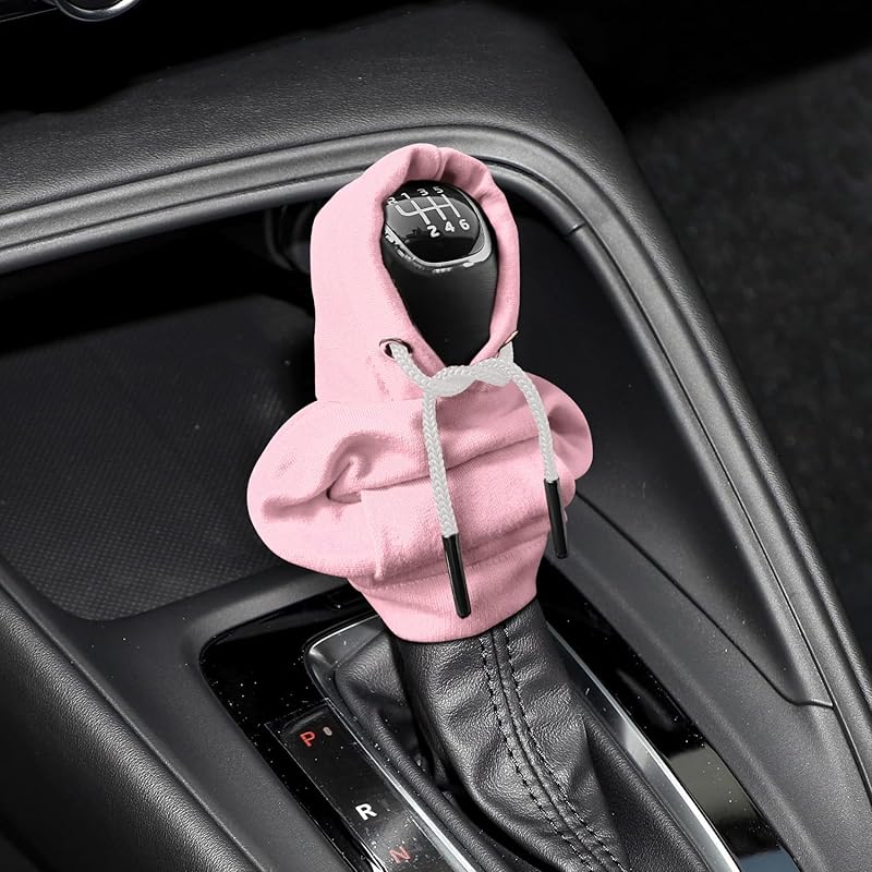 Gear Shift Hoodie, Upgraded Universal Hoodie Car Gear Shift Cover, 6.7Inch Funny Shifter Hoodie, Car Interior Accessories Car Shifter Stick Protector