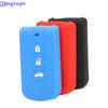 Jingyuqin 3B Remote Key Silicone Cover Case For Mitsubishi Outlander 2016 Lancer 10 Pajero Sport ASX L200 Folding Flid