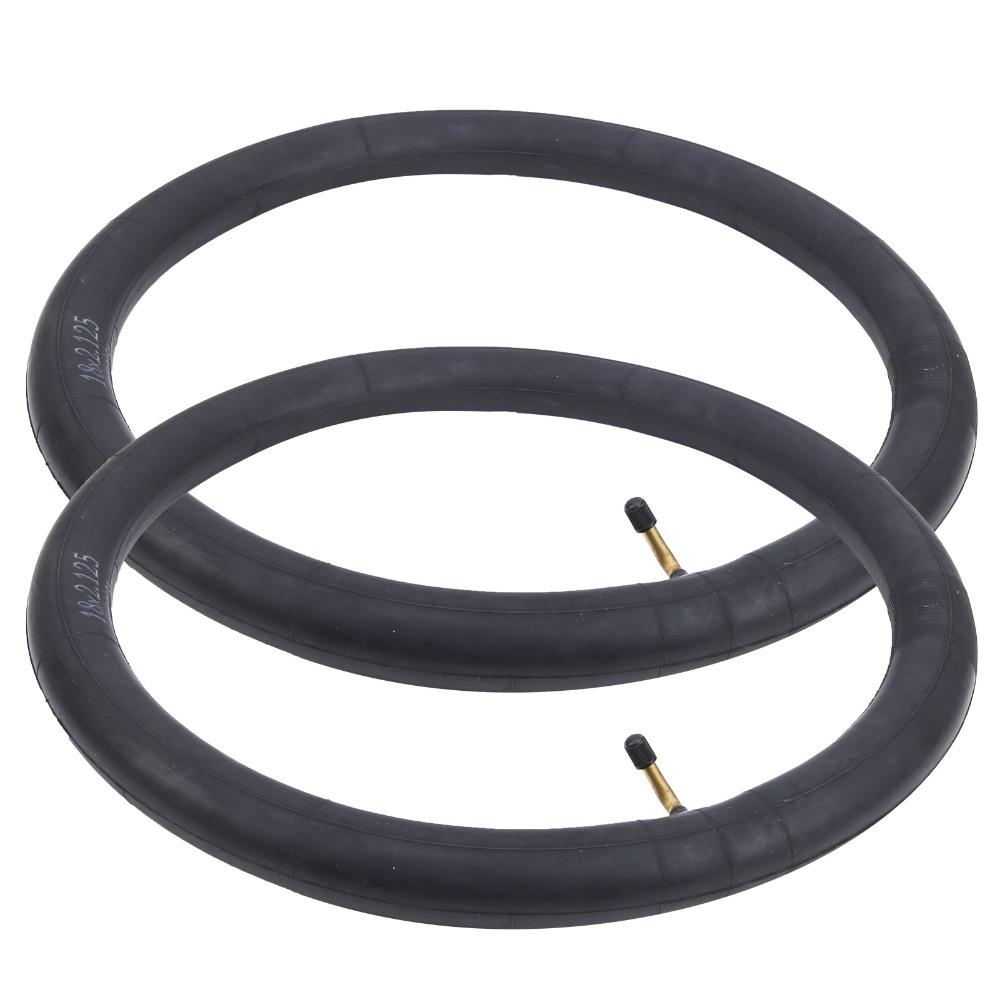 2PCS Black Inner Tube Replacement 18x2.125 inch Bike Replacement Tubes Bicycle Maintenance