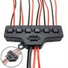 Low Voltage Quick Connect Wire Splitter 12 Outputs for LED Strip Lighting Distribution Block