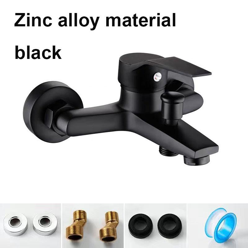 Душевой смеситель с распылителем Смесители для ванной Смесительный клапан для ванны Тройной смеситель для холодной и горячей воды Многофункциональный бытовой кран