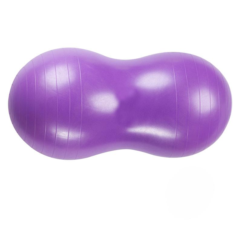 90*45 см анти-лопающийся арахисовый мяч для йоги для домашних упражнений фитнес-оборудование спортивный тренажерный зал йога пилатес тренировки с насосом