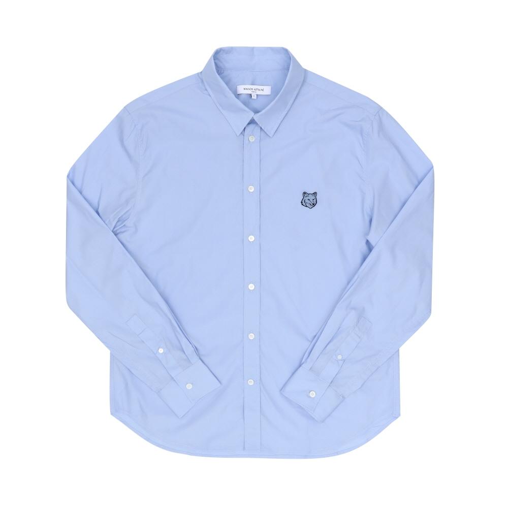 MaiSon Kitune Men S Fox Head Patch Shirt 0434