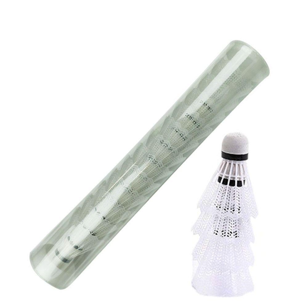 Многоцветный ветрозащитный бадминтон 6/12 шт. портативный пластиковый волан для бадминтона мяч в помещении и на открытом воздухе