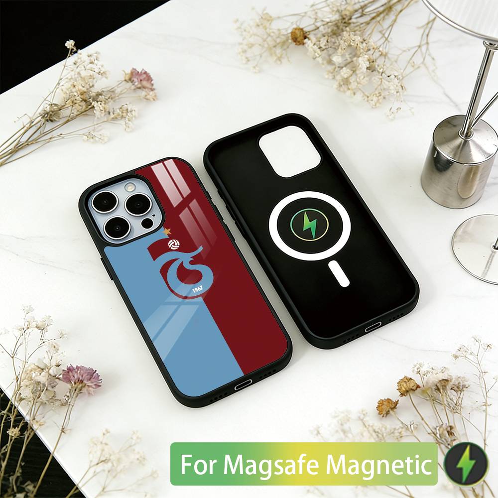 Trabzonspor Phone Case For iPhone17,16,15,14,13,12,11 Plus,Pro Magnetic For Magsafe Wireless Charging