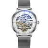 AILANG Brand New Automatic Mechanical Watch Waterproof Luminous Sugess Skeleton Watch Fashion Hollow Wristwatch Relojes Hombre