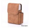Leather Veneer Cigarette Case & Business Card Holder: Creative Fashion Accessory with 100 Patterns in Korean Style
