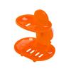 Bathroom Double-Layer Suction Wall-Mounted Soap Dish Soapbox Drying Holder Shelf
