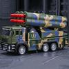 1:32 Scale Missile Rocket Launcher Car Toy Model Alloy Sound Light Military Series Engineering Vehicle Toys for Children Toys