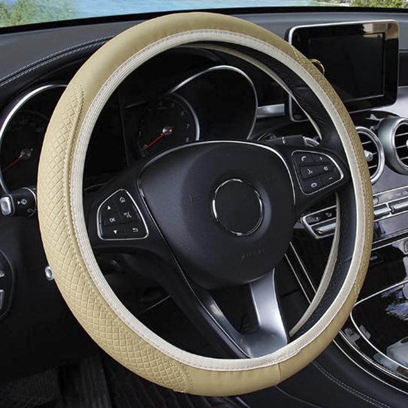 Авто крышка рулевого колеса перчатка из микрофибры дышащая противоскользящая 15 '' / 38 см