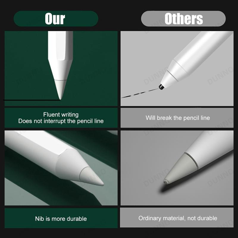 2 шт. для оригинального сменного наконечника Apple Pencil для Apple Pencil 1-го и 2-го поколения для Apple Pencil 1 2, запасной наконечник для наконечника