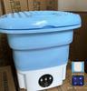 Portable Folding Washing Machine Small Sock Washing Machine Special Mini Washing Machine for Lazy People