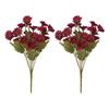 1/2Pcs Simulated Flower Arrangement Low Maintenance Realistic Artificial Flower Home Garden Indoor