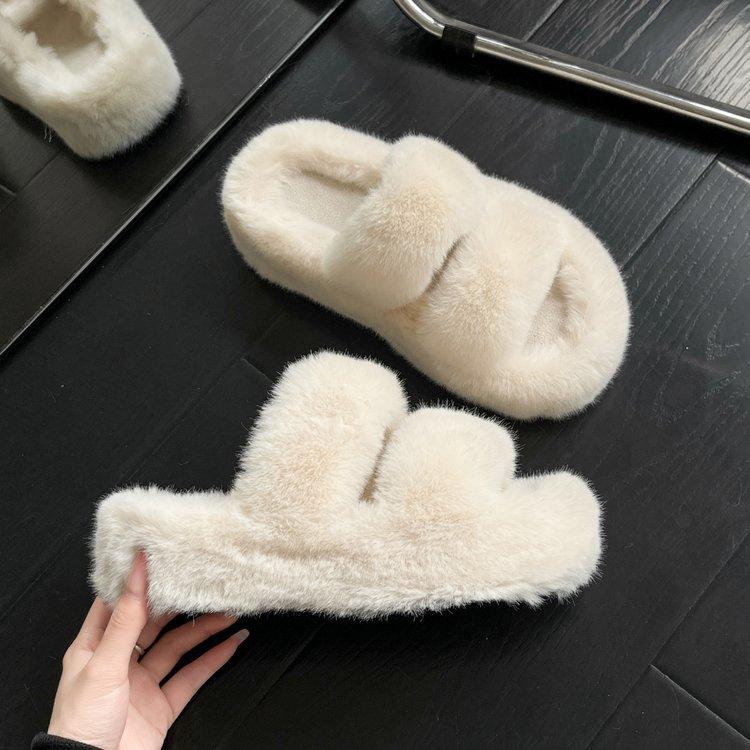 Домашние тапочки на толстой подошве для женщин, которые можно носить на улице, весна и осень 2024 года, новые маленькие тапочки с нескользящей подошвой из хлопка с утолщенной подошвой