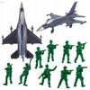 Toy Soldiers Set Army Base Map Soldiers Two Fighters Accessories Figures