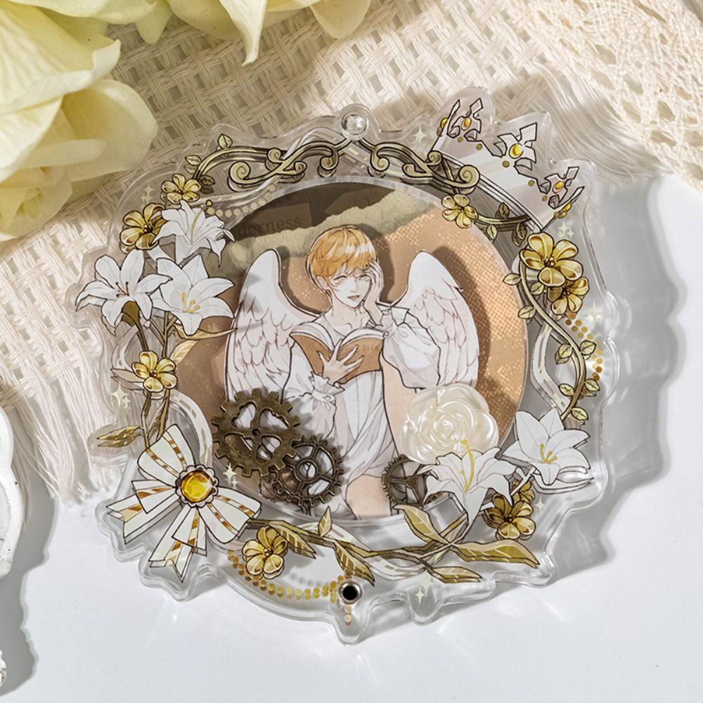 Прозрачный аниме бейджхолдер, протектор для бейджа, сумка для демонстрации бейджей, подвеска, аксессуары для ита-бэга