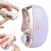 Electric Nail Clipper for Seniors 3-in-1 Automatic Nail Trimmer with Polishing Electric Nail Trimmer for Elderly Kids Portable Electric Nail File