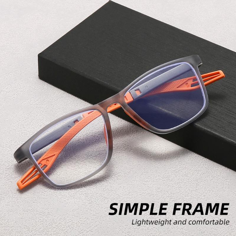 10 шт. ультралегких двухцветных подставок для ног, мужские и женские модные спортивные стили, оправа для очков для чтения с защитой от синего света