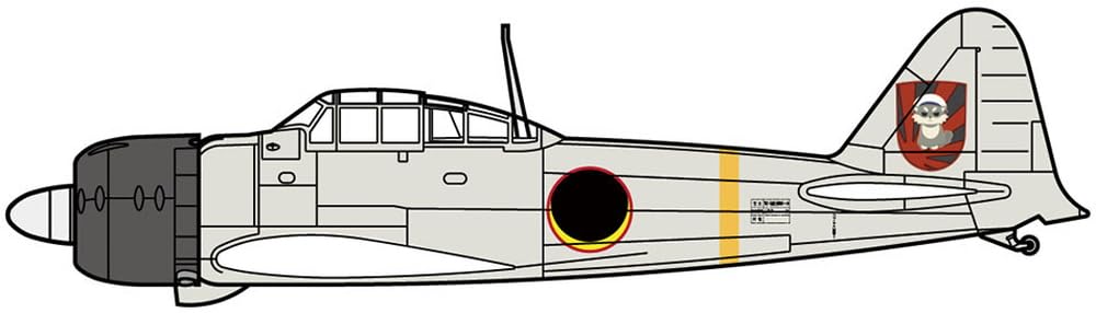 Hasegawa Strike Witches Yoshika Miyafuji Carrier Fighter Type 22 Scale Resin Kit SP375 w/Zero 1/20